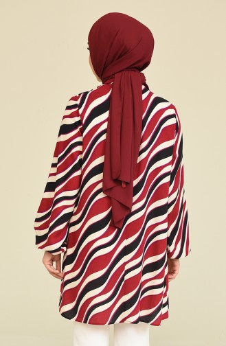 Claret red Tuniek 84001-01