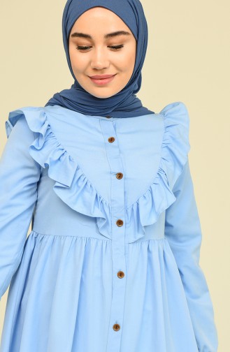 Babyblau Tunikas 1817-02