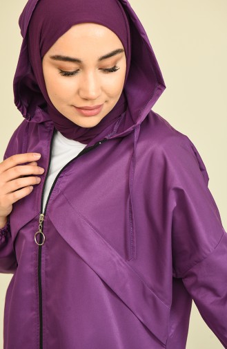 Purple Raincoat 8664-01