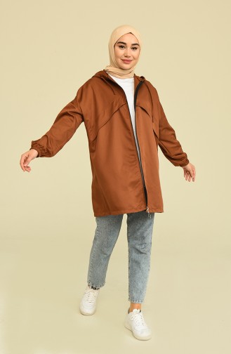 Brown Raincoat 8664-05