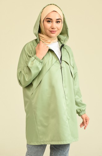 Mint Green Raincoat 8664-07