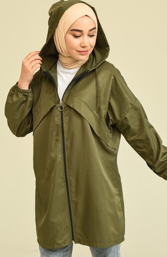 Khaki Raincoat 8664-09