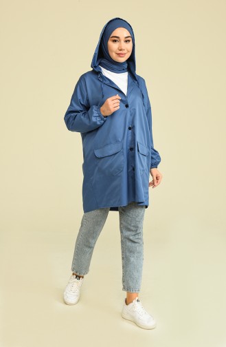 Indigo Raincoat 8665-01