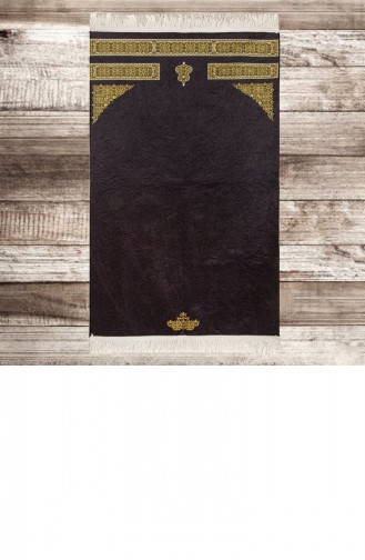 Çeyizlik İpek Burgu Seccade Kabe 70X120 Cm 510 Gr
