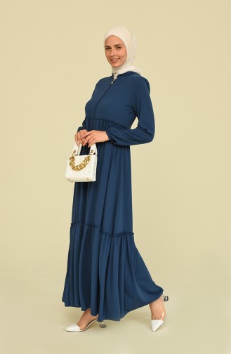 Oil Blue Abaya 5042-05