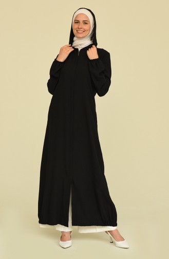 Black Abaya 6913-01