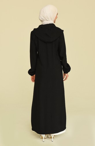 Black Abaya 6913-01