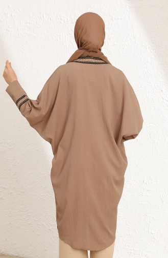 Tofisa Yarasa Kol Abaya 3976-04 Bej