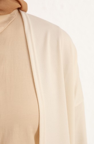 Tofisa Basic Hırka 3993-01 Krem