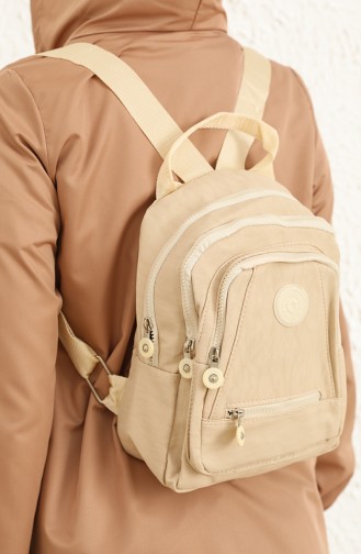 Beige Schultertasche 1695-01