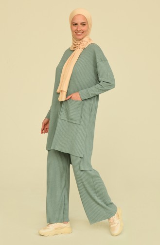 Dark Mint green Suit 7731-18