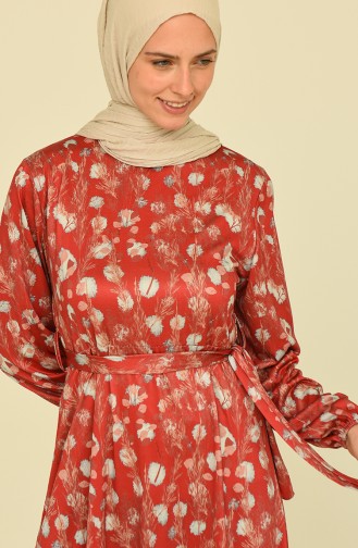 Robe Hijab Bordeaux 3553-02