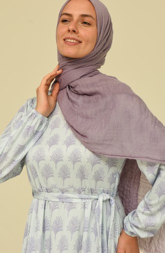 Naturfarbe Hijab Kleider 3553-06