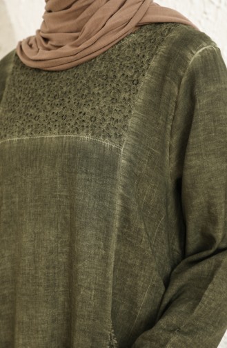 Robe Hijab Khaki 9494-03