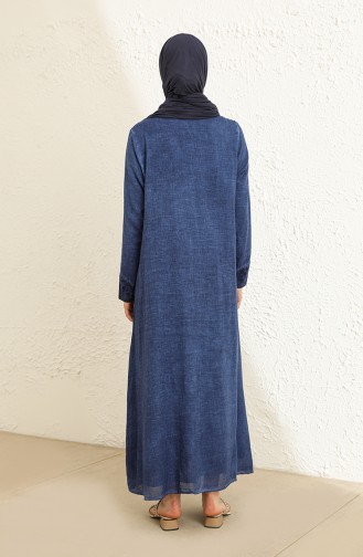 Indigo Hijab Kleider 9494-04