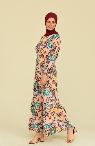Puder Hijab Kleider 85006B-01