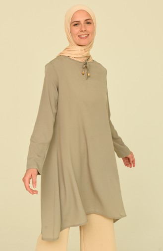 Bağcıklı Tunik 1772-01 Haki