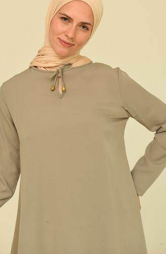 Bağcıklı Tunik 1772-01 Haki