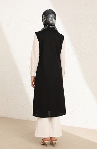 Black Gilet 1665-02