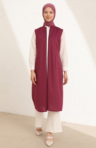 Gilet Sans Manches Plum 1665-05