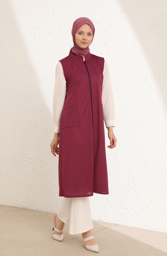 Gilet Sans Manches Plum 1665-05