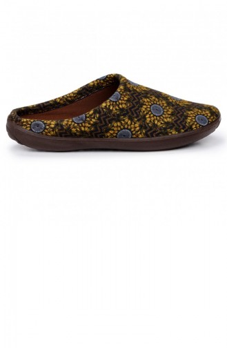  Damen Hausschuhe 21KTERGEZ000001_KA.Kahverengi