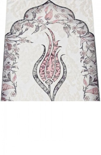 Çocuklar İçin Silindir Kutulu 18X10 Namaz Seti Pembe 34X57 Cm 180 Gr