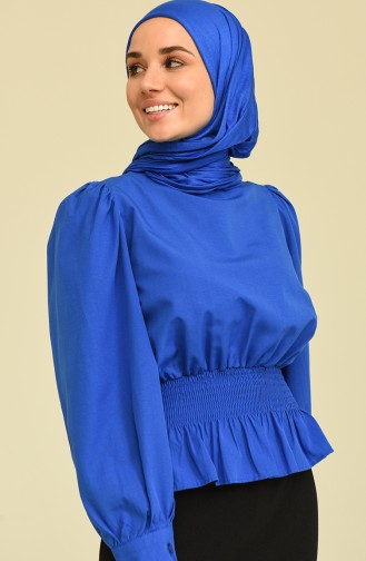 Blouse Blue roi 0033-02