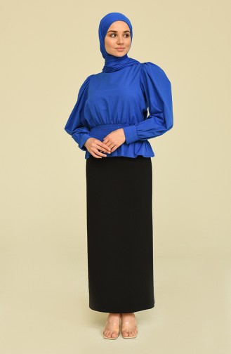 Blouse Blue roi 0033-02