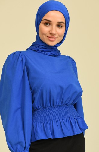 Blouse Blue roi 0033-02