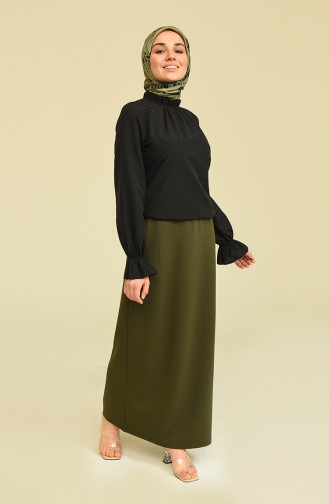 Khaki Rok 10202283ETK-01