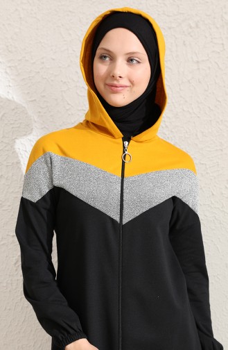 Tofisa Garnili Uzun Spor Kap 3088-01 Siyah Hardal