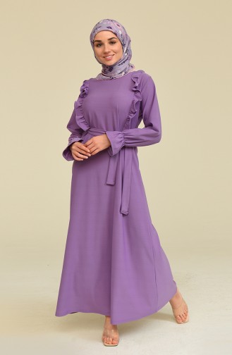 Robe Hijab Lila 3291-01