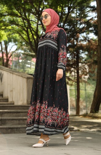 Robe Hijab Noir 5073-02