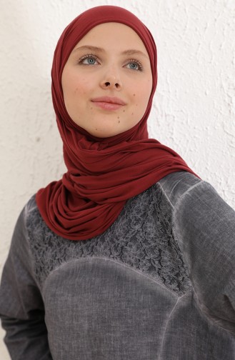 Grau Hijab Kleider 9494-01