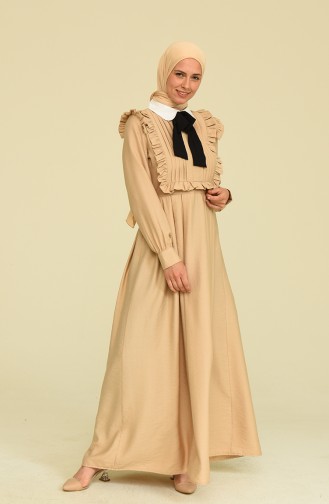 Robe Hijab Beige 228331-01