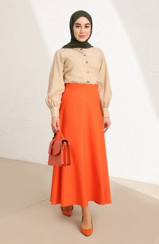 Orange Skirt 10202291ETK-02