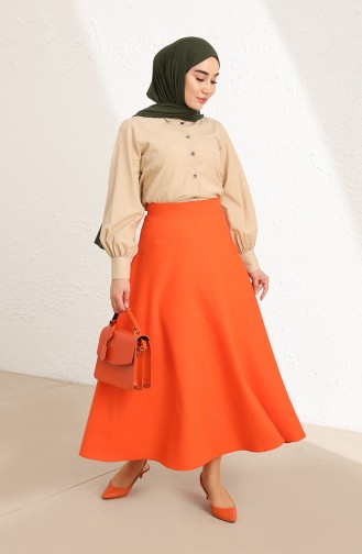 Orange Skirt 10202291ETK-02