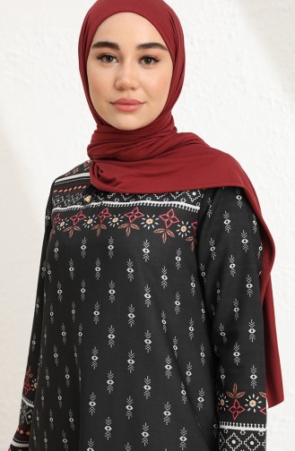 Black Hijab Dress 1775-01