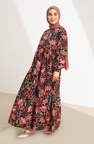 Robe Hijab Noir 1779-01