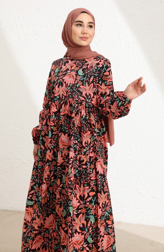 Robe Hijab Noir 1779-01
