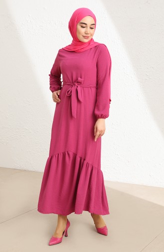 Fuchsia İslamitische Jurk 1001-01