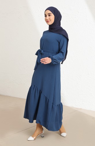 فستان نيلي 1001-04