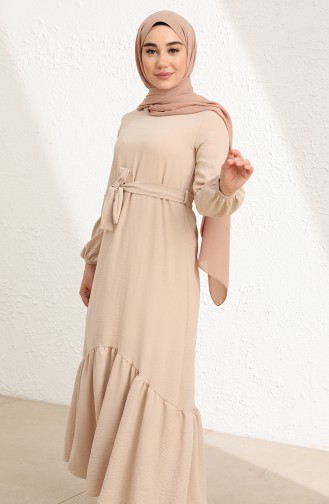 فستان رمادي فاتح 1001-06