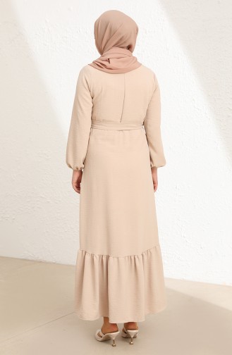 فستان رمادي فاتح 1001-06