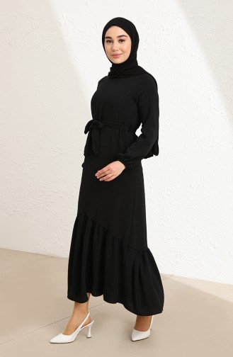 Black İslamitische Jurk 1001-09