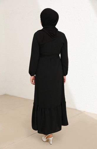 Black Hijab Dress 1001-09