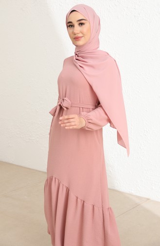 Powder Hijab Dress 1001-10