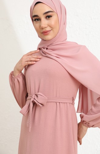 Robe Hijab Poudre 1001-10