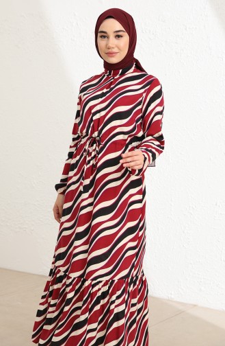 Robe Hijab Bordeaux 85002E-01
